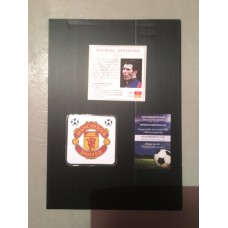 Signed picture of Michael Appleton the Manchester United footballer. 
